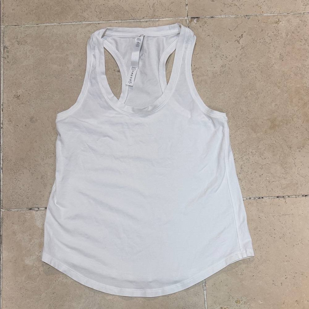 Lululemon Athletica White Tank Top